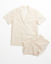 Load image into Gallery viewer, Antoinette Top - Blush Gingham