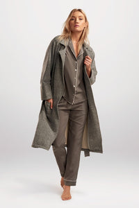 Bardot Blouse - Charcoal