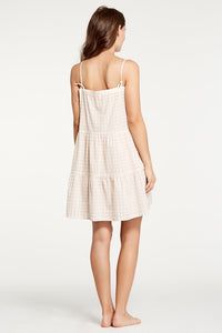 Annie Dress - Blush Gingham