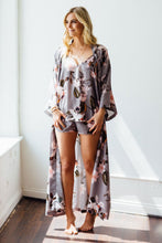Load image into Gallery viewer, Audrey Robe - Violet Floral
