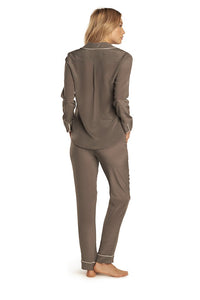 Bardot Blouse - Charcoal