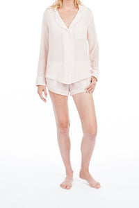 Bardot Blouse - Blush