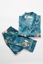 Load image into Gallery viewer, Alexandra Pant - Teal Floral
