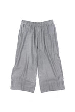 Load image into Gallery viewer, Capri Bottoms - Grey Pinstripe
