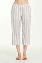 Load image into Gallery viewer, Capri Bottoms - Grey Stripe
