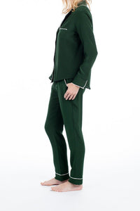 Bardot Blouse - Emerald