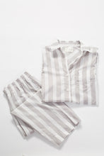 Load image into Gallery viewer, Capri Bottoms - Grey Stripe
