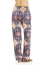 Load image into Gallery viewer, Alexandra Pant - Red and Navy Print
